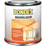 BONDEX Wachslasur, 0,25-0,75 l, Holzlasur, Holzveredelung, Holzpflege Weiß - 0,25l - Bondex