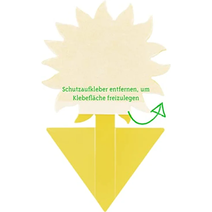 Gelbsticker Trauermücken 60x Insektizidfreie Klebefalle Für Die Zimmerpflanzen: Gelbsticker Gelbsticker Kunststoff – Bild 4