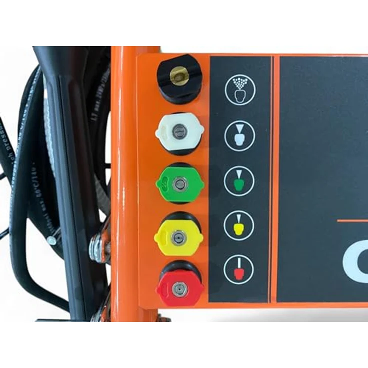 DeTec Hochdruckreiniger DAEWOO Benzin 15 PS, 250 bar, 1242 l/h Fördermenge, mit Dreckfräse Kombiset für Industriereinigung, Dach- und Steinreinigung – Bild 5