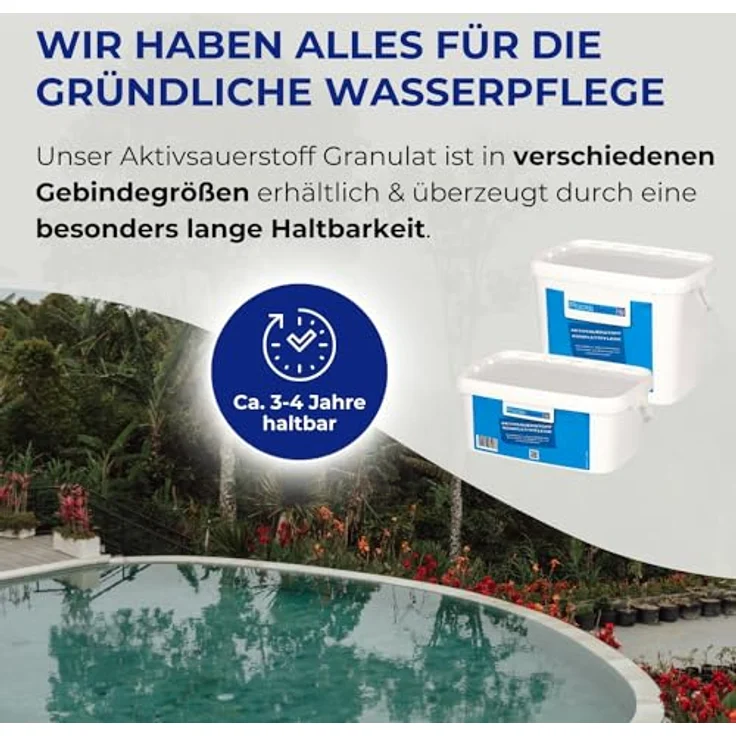 4,48 kg - PoolsBest® Aktivsauerstoff-Komplettpflege 16 Doppelbeutel – Bild 9