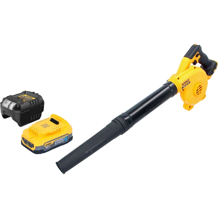 DeWalt DCV 100 E1 Akku Gebläse / Laubbläser 18 V, leistungsstarker Motor, leichtes Design
