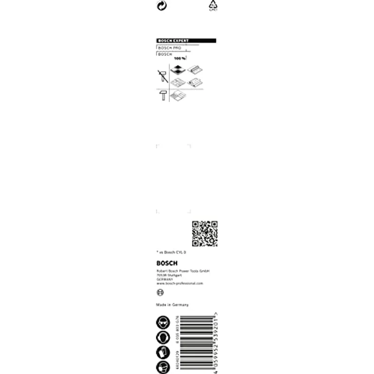 Bosch EXPERT CYL-9 MultiConstruction 2608900627, Mehrzweckbohrer 10 mm, präzises Bohren in Beton und Stein – Bild 3