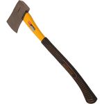 HOME It® Axt 1000 g, Fiberglasstiel mit rutschfestem Griff, 60 cm, ideal für Gartenarbeit und Holzbearbeitung