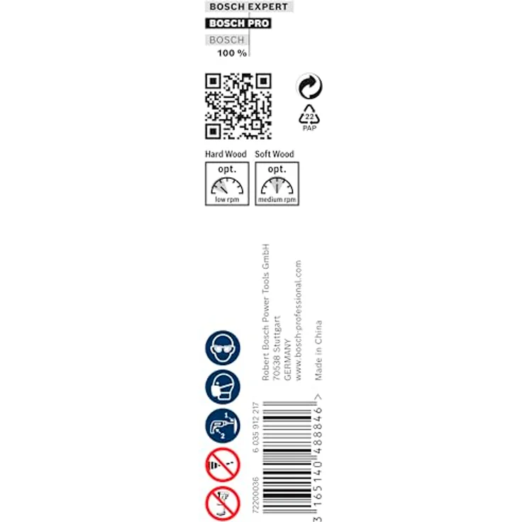 Bosch Professional Holzschlangenbohrer mit 1-4''-Sechskantschaft (Ø 7 mm) 2608585714 – Bild 4