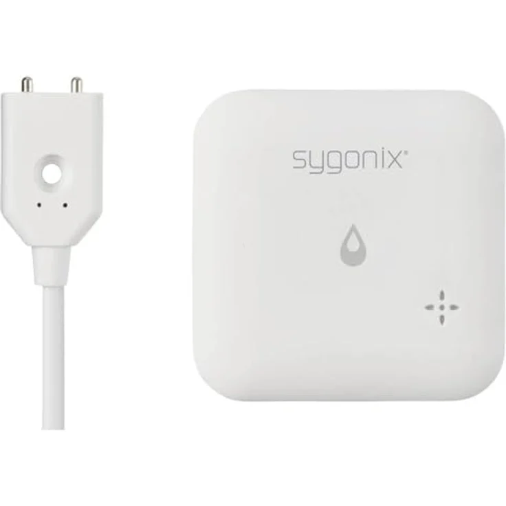 Sygonix SY-6735646 Wassermelder mit App-Steuerung, internem und externem Sensor, batteriebetrieben, zur Montage an Wand oder Boden – Bild 2