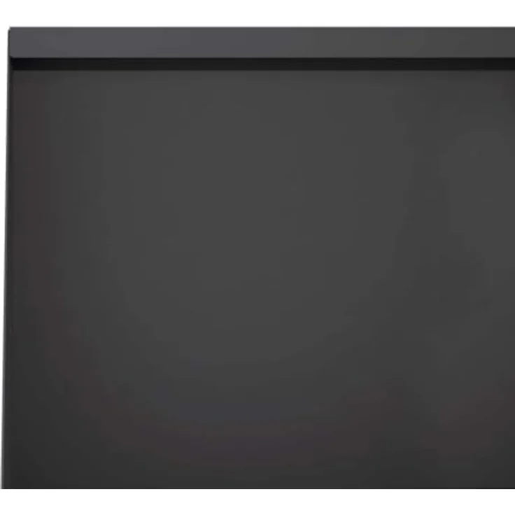 vidaXL Beetumrandung Stützmauer, wetterfeste Stützmauer aus Schwarzstahl, 4-teilig 100 x 12 x 30 cm, modulares Design für flexible Anordnungen – Bild 3