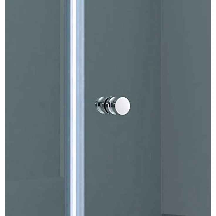 doporro Duschkabine Eckdusche Duschabtrennung Rav05K 70x80x190cm Duschabtrennung ESG-Sicherheitsglas Klarglas inkl. Easy-Clean-Beschichtung – Bild 5