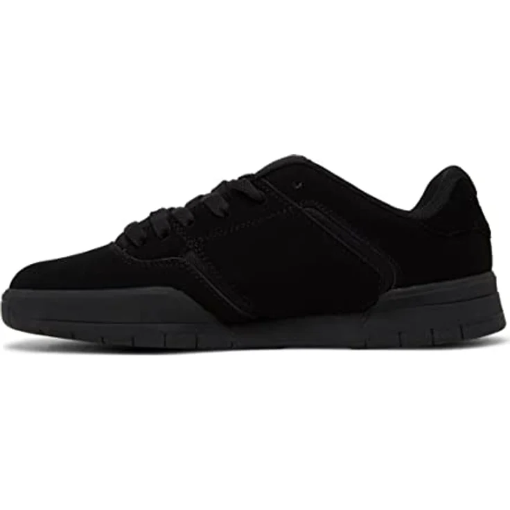 DC Shoes Central Leather, Lederschuhe für Männer mit gepolstertem Schuhkragen und EVA-Einlegesohle, Schwarz, Größe 9 – Bild 4