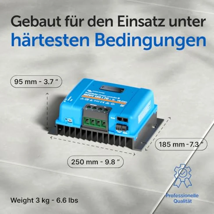 Victron Energy Solarladeregler Victron SmartSolar MPPT 150/70-Tr 12V/24V/36V/48V 70A, blau – Bild 4