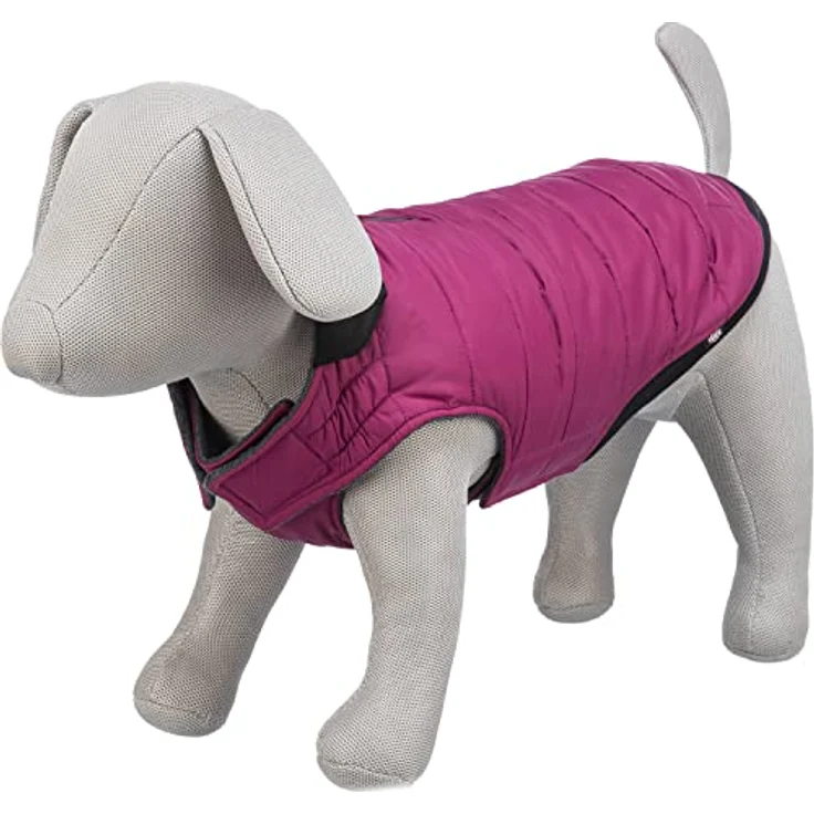 Trixie Mantel Arlay XXS, 24 cm, Beere (XXS, Hundemantel), Hundebekleidung – Bild 2