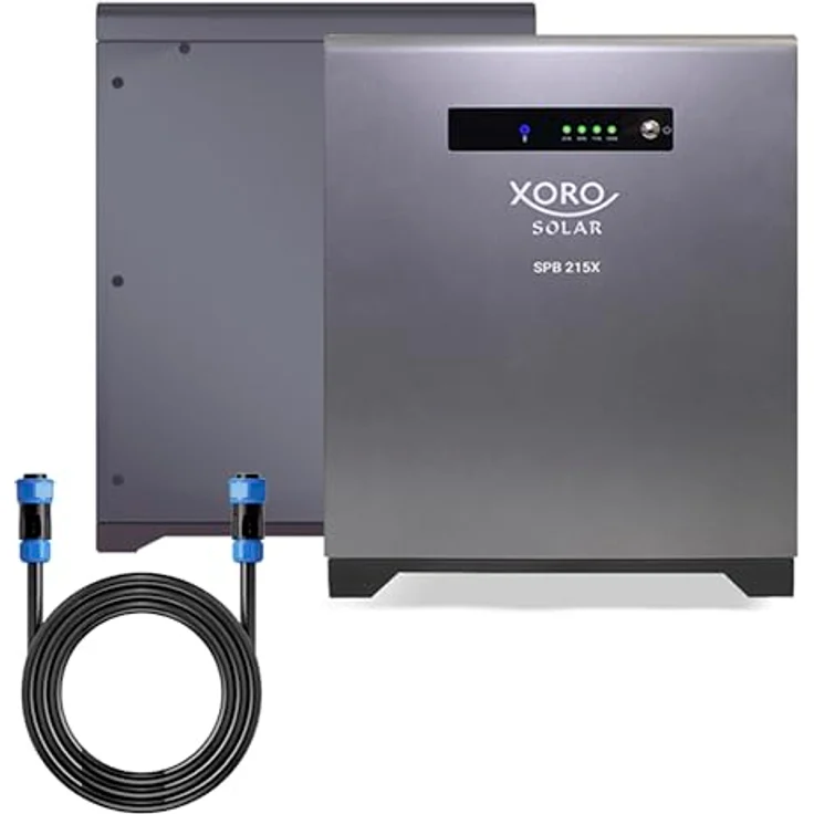XORO SOLAR SPS 2155 Solarspeicher mit SPB 215X Erweiterungsakku, 4032 Wh, LiFePO4 Akku, Dual MPPT, 800W Ausgang, IP65, Plug & Play – Bild 8