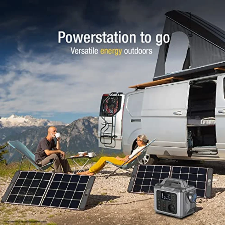 Fantec PGS-300, Power Station mit 296 Wh, 300 W Leistung und USB-C PD-Anschluss, tragbar – Bild 12