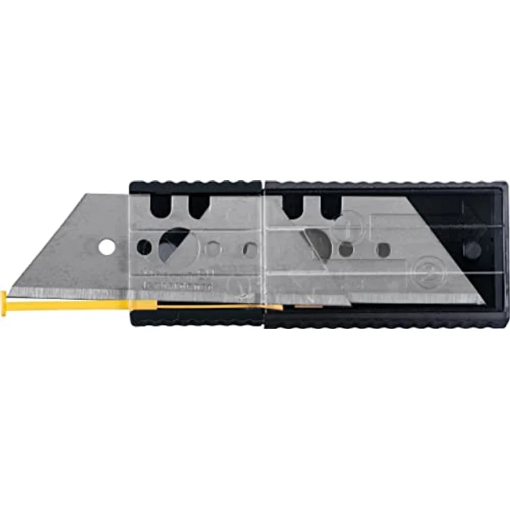 kwb 022806 Ersatz Trapezklingen, 60 x 90 x 0,5mm, 6er Pack, rasiermesserscharf, in Sicherheits-Spenderbox, eisgehärtete Klinge – Bild 4