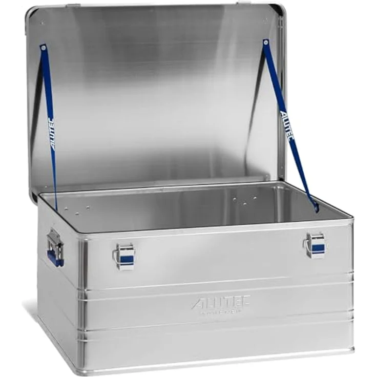 ALUTEC MÜNCHEN Aluminiumbox INDUSTRY 157, 157 l, staub-/spritzwassergeschützt, 750 x 550 x 381 mm, 7,52 kg, robust für Handwerk und Industrie – Bild 2