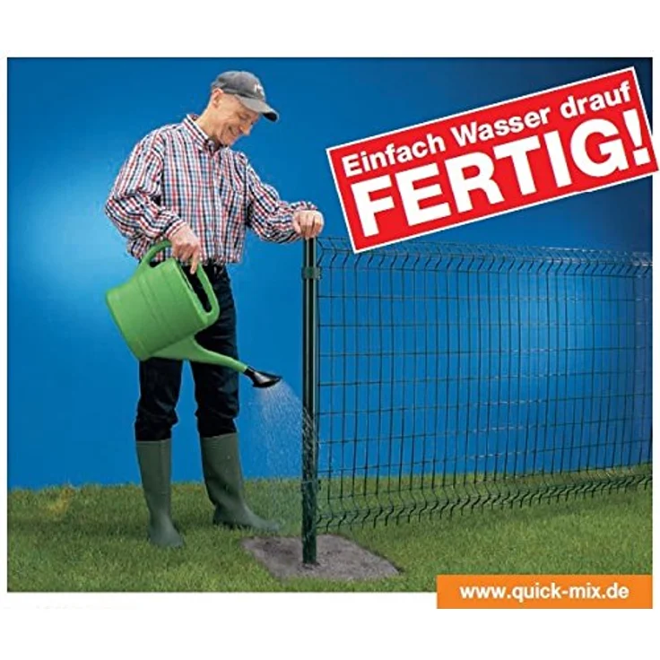 Quick Mix Ruck-Zuck Ruckzuck Schnellbeton Fertiggemisch 25 kg – Bild 2