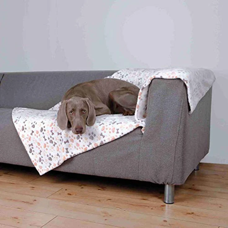Trixie Decke Lingo weiß-beige 150 × 100 cm – Bild 2