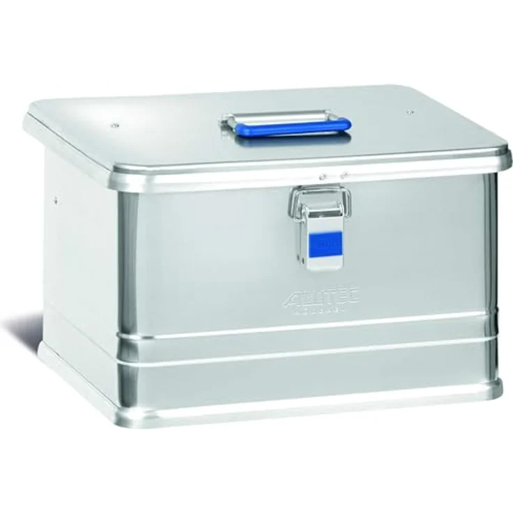 ALUTEC Aluminiumbox COMFORT 30, Werkzeugbox mit 30 l Volumen, staub-/spritzwassergeschützt, Innenmaße 400x300x248 mm, leicht und robust, 3,01 kg – Bild 1