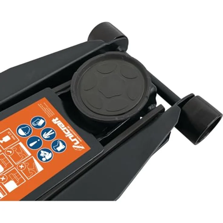Unicraft SRWH 2501 EF, hydraulischer Rangierwagenheber mit Traglast von 2,5 t, flach und ergonomischem Handgriff – Bild 2