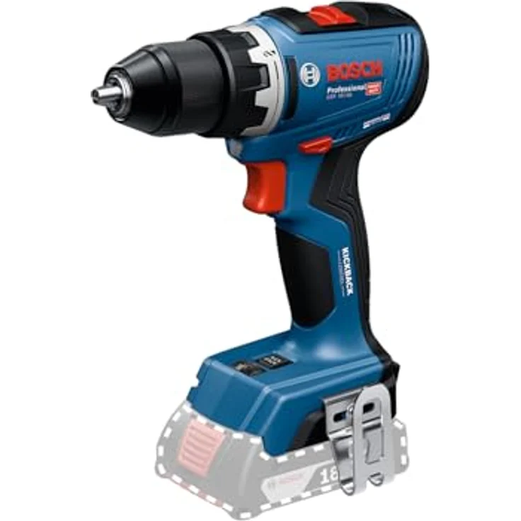 Bosch Bohrschrauber GSR 18V-65 solo C, 63 Nm Drehmoment, bürstenloser Motor, 166 mm kompakte Bauweise – Bild 1