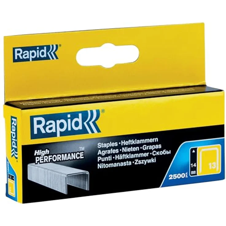 Tackerklammern, 14 mm, Heftklammer Typ 13, 2500 St., in Schachtelverpackung – Bild 2
