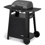 Enders Tisch-Gasgrill URBAN PRO II TROLLEY, mit 2 Edelstahlbrennern, emailliertem Gussrost und abnehmbaren Seitentischen, für Balkon und unterwegs