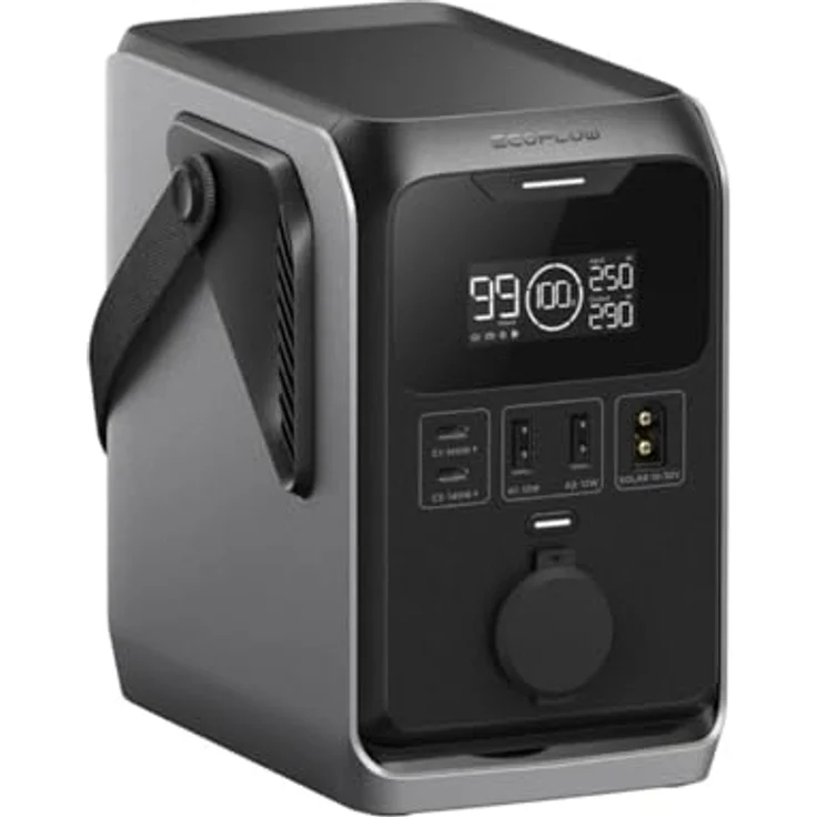EcoFlow TRAIL 300 DC, Portable Power Station 288Wh mit 2 USB-A und 2 USB-C Anschlüssen, leicht und kompakt (2,58 kg) – Bild 2