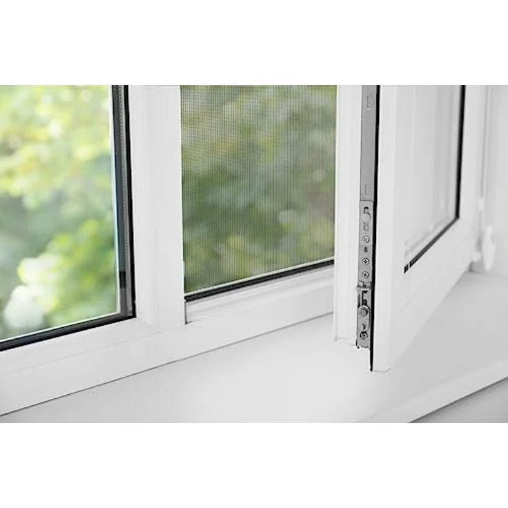 Schellenberg 50325 Fliegengitter für große Fenster Insektenschutz und Mückenschutz ohne Bohren, 150 x 300 cm – Bild 6