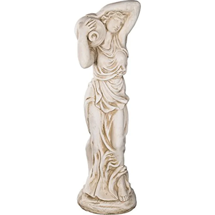 Wetterfeste Große 7kg Statue Wassertägerin 82cm SYLA14002 Gartenfigur Dekofigur – Bild 2