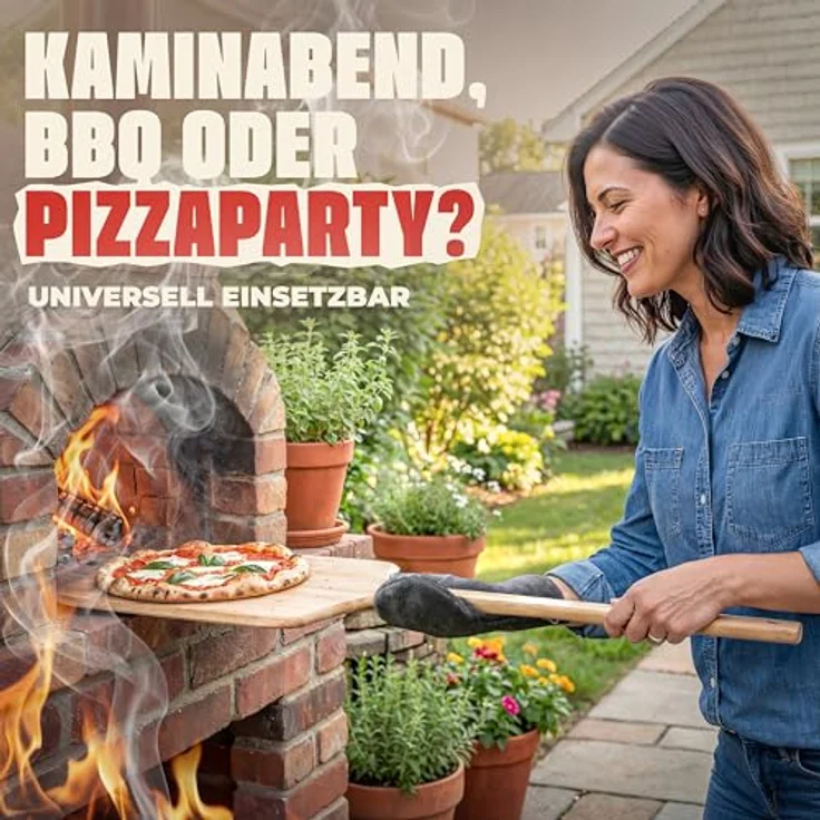 achilles Grillhandschuhe Grillhandschuh Kaminhandschuh mit Isolierung Ofenhanschuh aus Leder, hitzeresistent, Universalgröße, Baumwollfutter – Bild 6
