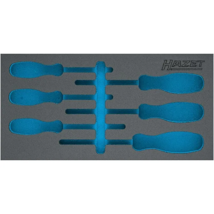 Hazet 2-Komponenten Weichschaumeinlage 163-266L, Ordnungssystem mit präzisen Aussparungen, 342 mm x 172 mm, made in Germany