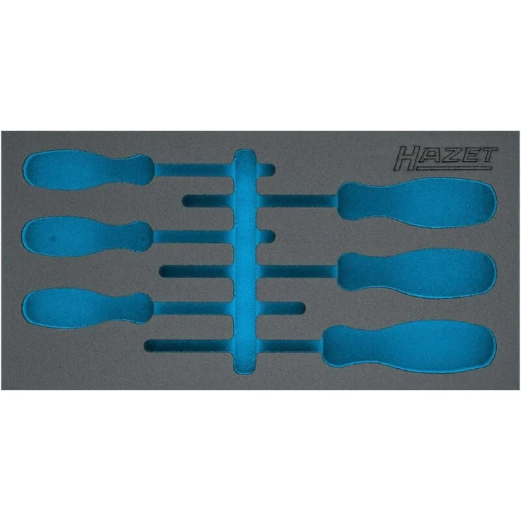 Hazet 2-Komponenten Weichschaumeinlage 163-266L, Ordnungssystem mit präzisen Aussparungen, 342 mm x 172 mm, made in Germany