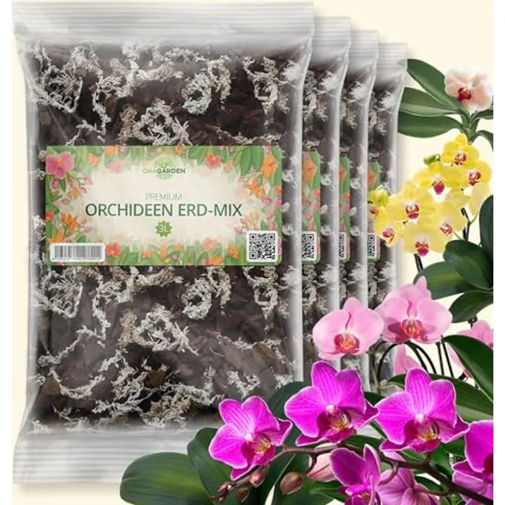 OraGarden Orchideenerde Orchideensubstrat Orchideen ERD-Mix Blumenerde (12L)