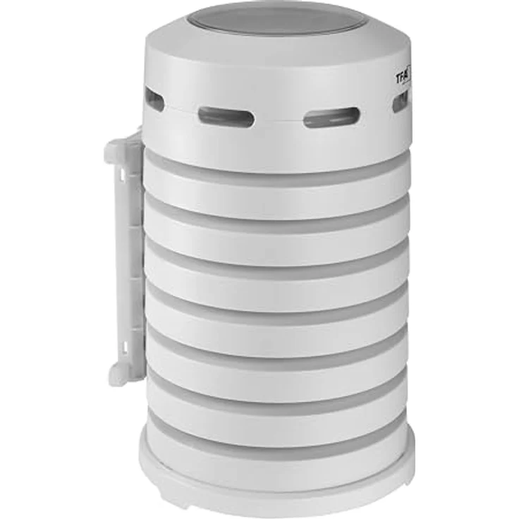 TFA Dostmann 98.1111.02 Schutzgehäuse, wetterfest mit Solarpanel und Lüfter für präzise Temperaturmessungen – Bild 1