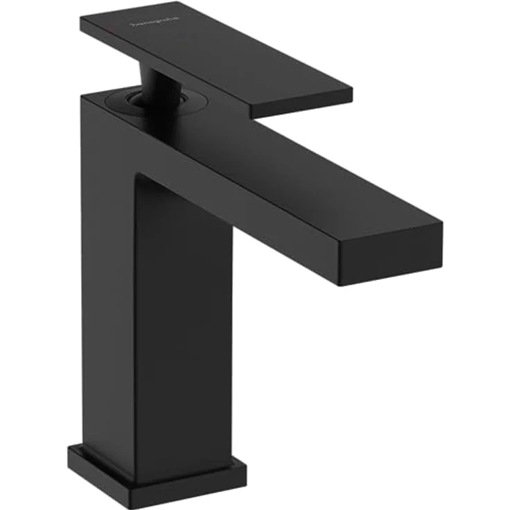 hansgrohe Tecturis E 110 CoolStart Spültischarmatur, Schwarz matt, Wassersparend mit Keramikmischsystem und maximaler Durchflussmenge 4 l/min – Bild 1