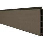 GroJa Solid Steckzaun, 180 x 15 cm, Terra, aus nachhaltigem BPC, pflegeleicht und strapazierfähig