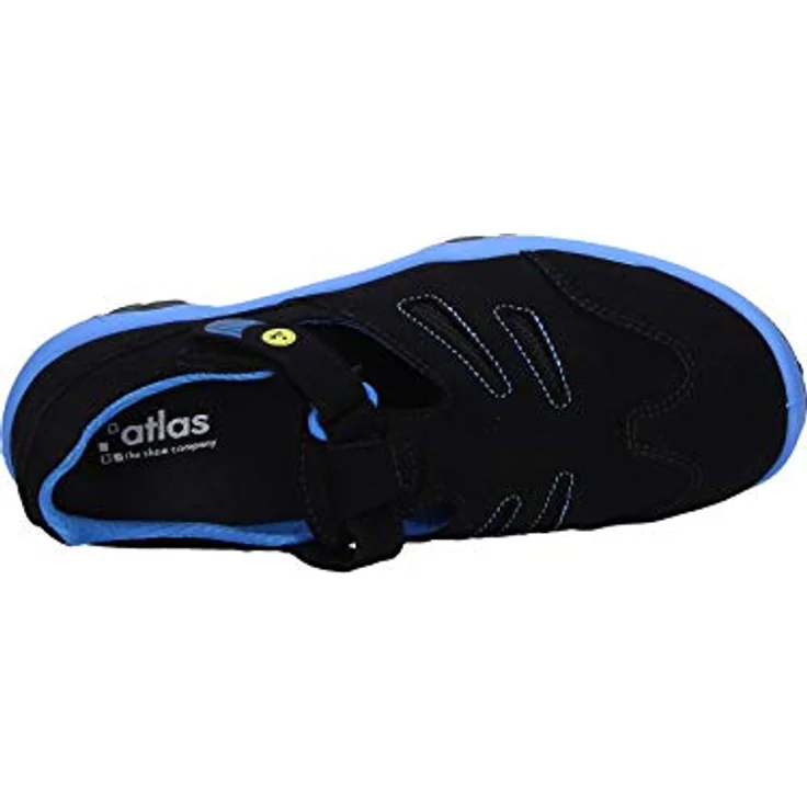 Atlas Schuhe GX 350 ESD Arbeitsschuh, Stahlkappe, antistatisch, schwarz – Bild 5