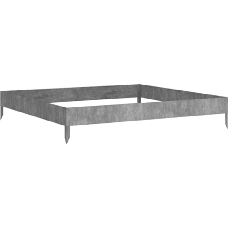 vidaXL Hochbeet Hochbeet 100x100x18,5 cm Cortenstahl Rostig - Langlebig, ausreichend Platz, dekorativ – Bild 5