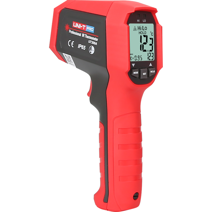 Uni-T, Infrarotthermometer, Professionelles Infrarot-Thermometer -32°C - 450°C UT309A