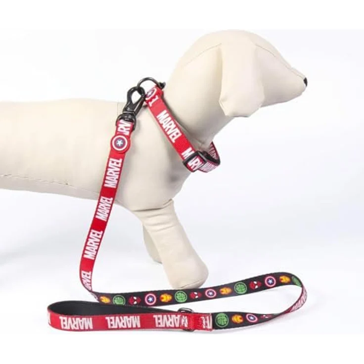 Cerdá for Fan Pets, Hundehalsband mit Marvel Motiven, 100% Polyester, beständiger Stoff, kleine Metallanhänger, offiziell lizenziert von Marvel – Bild 4