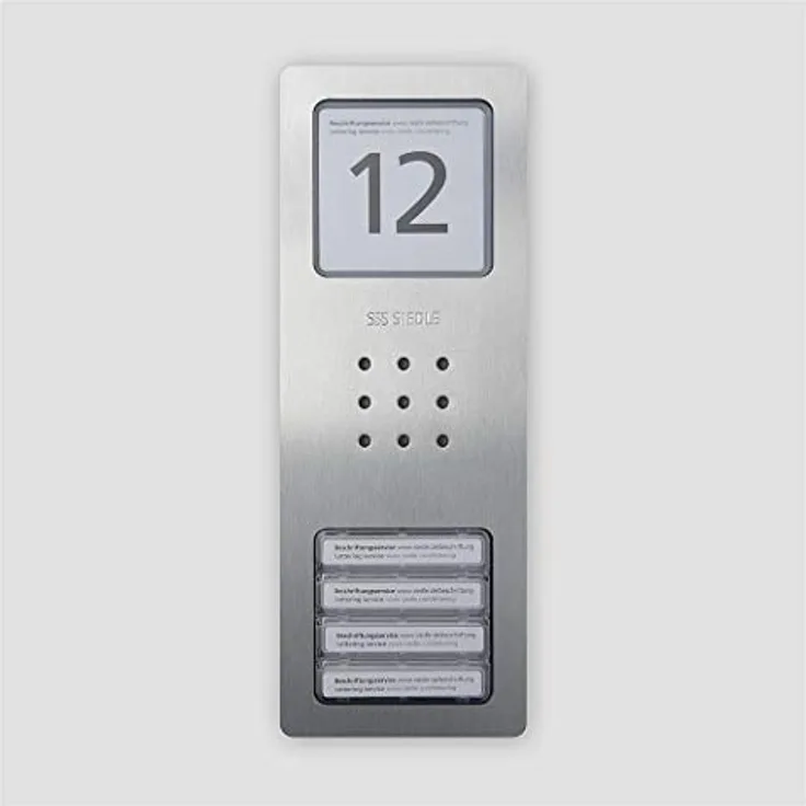 Siedle 210008753-00 Dørtelefon-tilbehør Monteringstilbehør Sølv