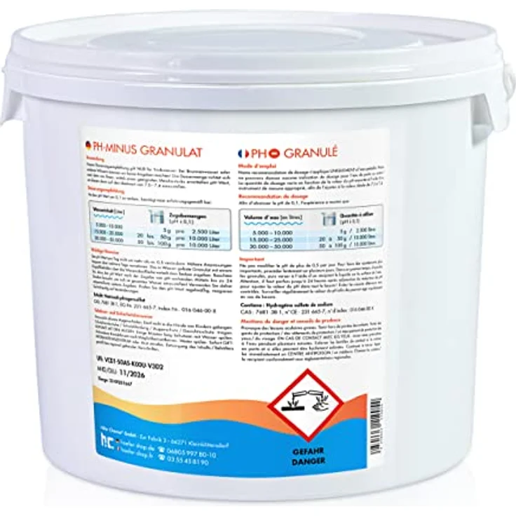2 x 7 Kg BAYZID pH Minus Granulat für den Pool – Bild 8