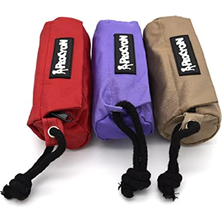 NATIV Futterbeutel für Hunde im 3er Set, Apportierdummy für Hundetraining, Leckerlibeutel – Bild 1