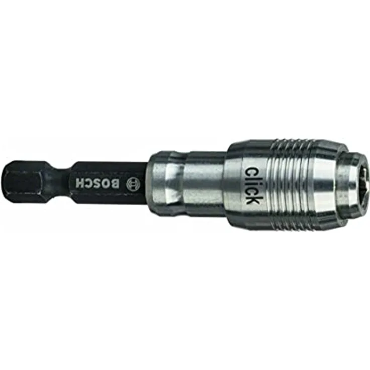 Bosch Accessories Universalhalter 2608522319, One-Click Funktion für 1/4 Zoll Bits, D 14 mm, L 60 mm, 10 Stück