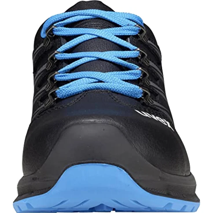 Uvex uvex 2 trend Halbschuh S3 SR, Sicherheitsschuh mit Stahlkappe, rutschhemmender Laufsohle und reflektierenden Elementen, schwarz/blau – Bild 3