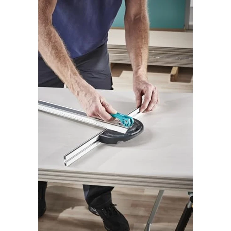 wolfcraft T-Schiene mit Parallelschneider 1000 mm 4008000 – Bild 8