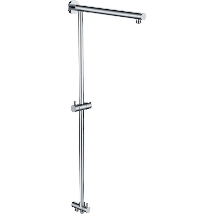 Primaster Brausestange Upolu, Duscharmatur mit Kopfbrausesystem und Handbrausenhalter, chrom, 100 cm