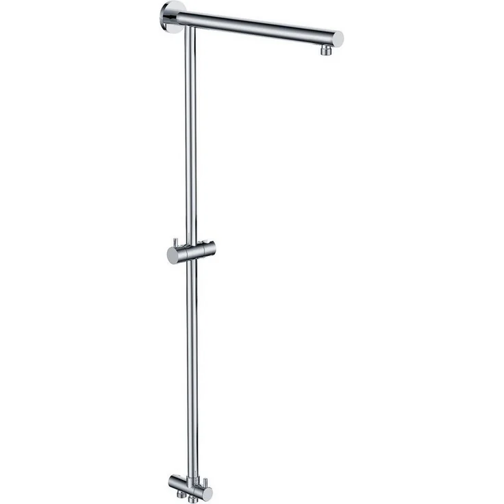 Primaster Brausestange Upolu, Duscharmatur mit Kopfbrausesystem und Handbrausenhalter, chrom, 100 cm