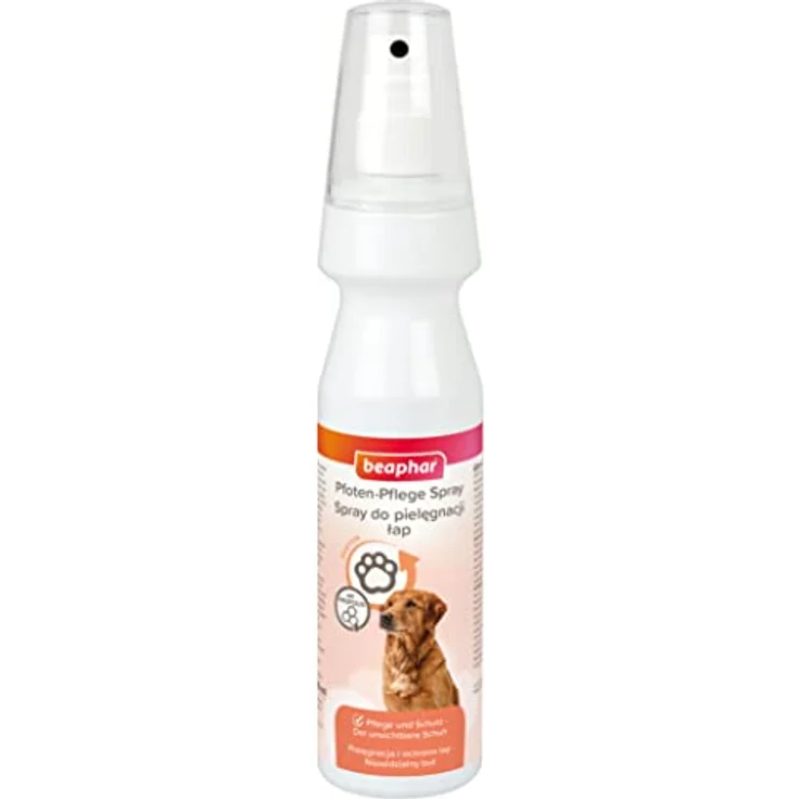 Pfoten-Pflege Spray mit Propolis | Pfotenschutz für Hunde | Schützt vor Splitt, Asphalt, Streusalz etc. | Macht Pfoten sanft & geschmeidig | 150 ml – Bild 1