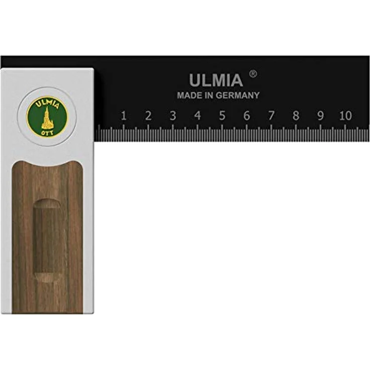 Ulmia 500-150 Multiwinkel, Präzisions Winkel Alu-Line (hohe Messgenauigkeit, gehärtete Stahlschiene, Maßskala, justierbar mittels Präzisionsjustierschraube, 150 mm, Genauigkeit: ± 0,02) - Preisvergleich – Bild 4