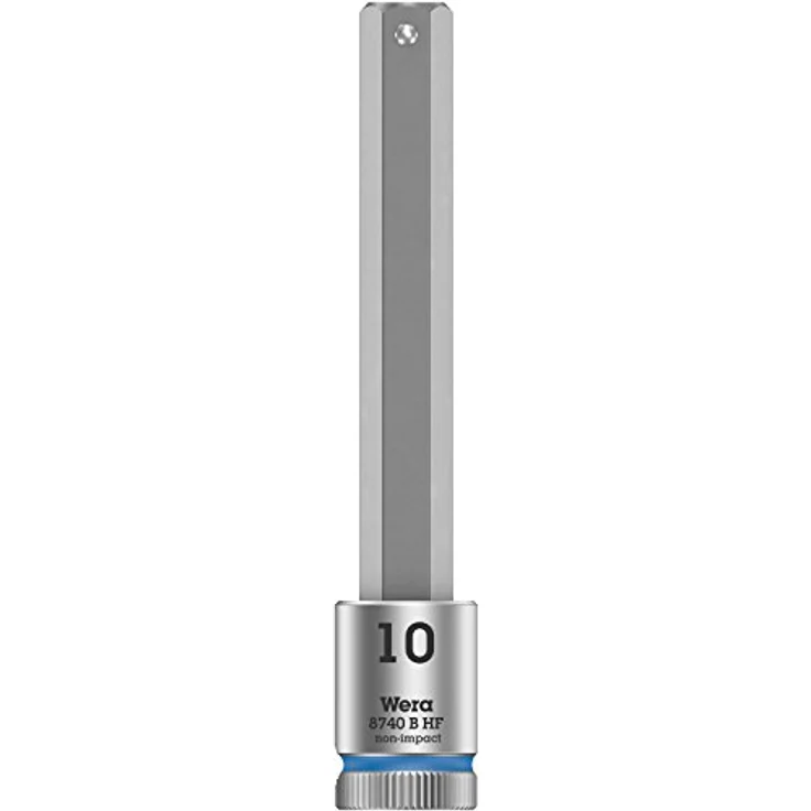 ELC Bit- und Steckschlüsselset Wera 8740 B HF 1, Zyklop Bitnuss-Satz mit 3/8"-Antrieb, inklusive 4 Kreuzschlitz- und 2 Schlitz-Schraubendrehern – Bild 14